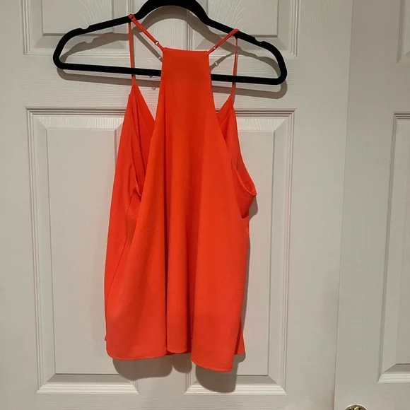 Vici Orange Racer Back Top NWOT - Picture 3 of 4
